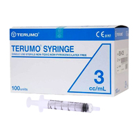 Terumo Hypodermic Syringe Slip Tip - 3mL